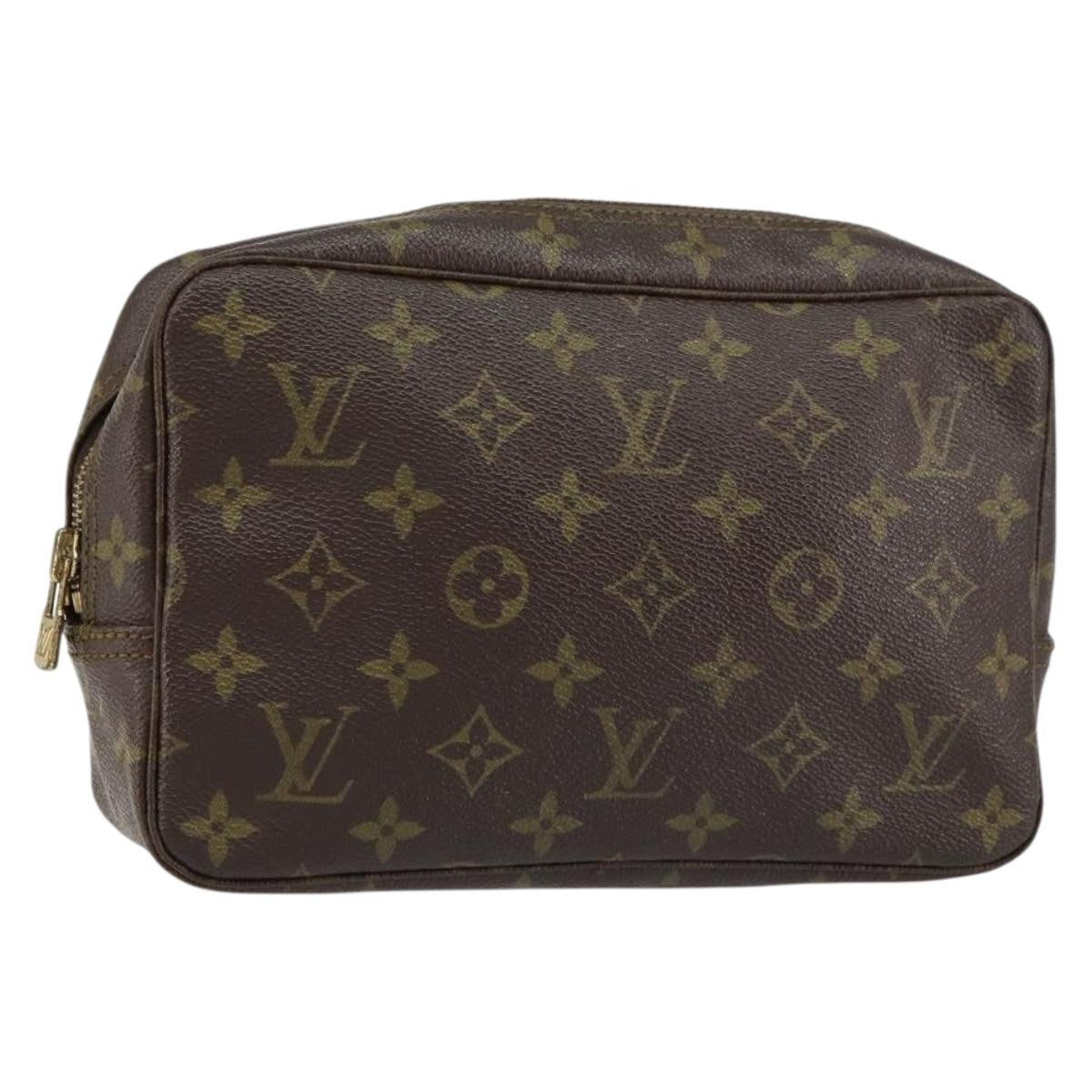 Louis Vuitton Trousse Toilette Monogram Canvas Brown Canvas Clutche & Pouche Bag
