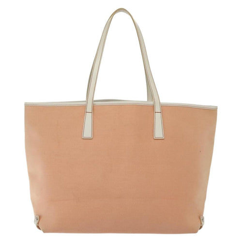 Burberry Blue Label Tote Bag Canvas Pink Canvas Tote Bag