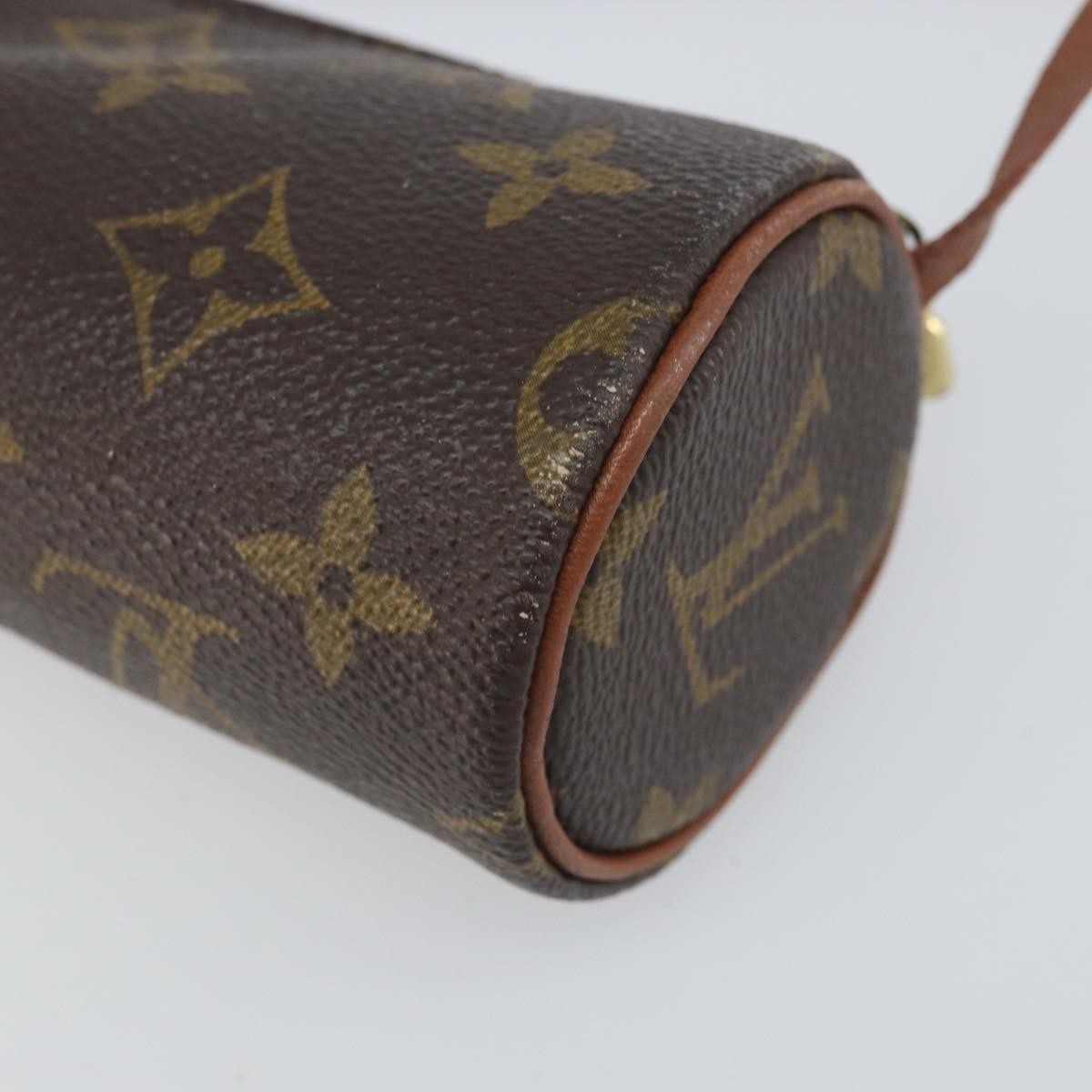 Louis Vuitton Papillon Pochette Monogram Canvas Brown Canvas Clutche & Pouche Bag