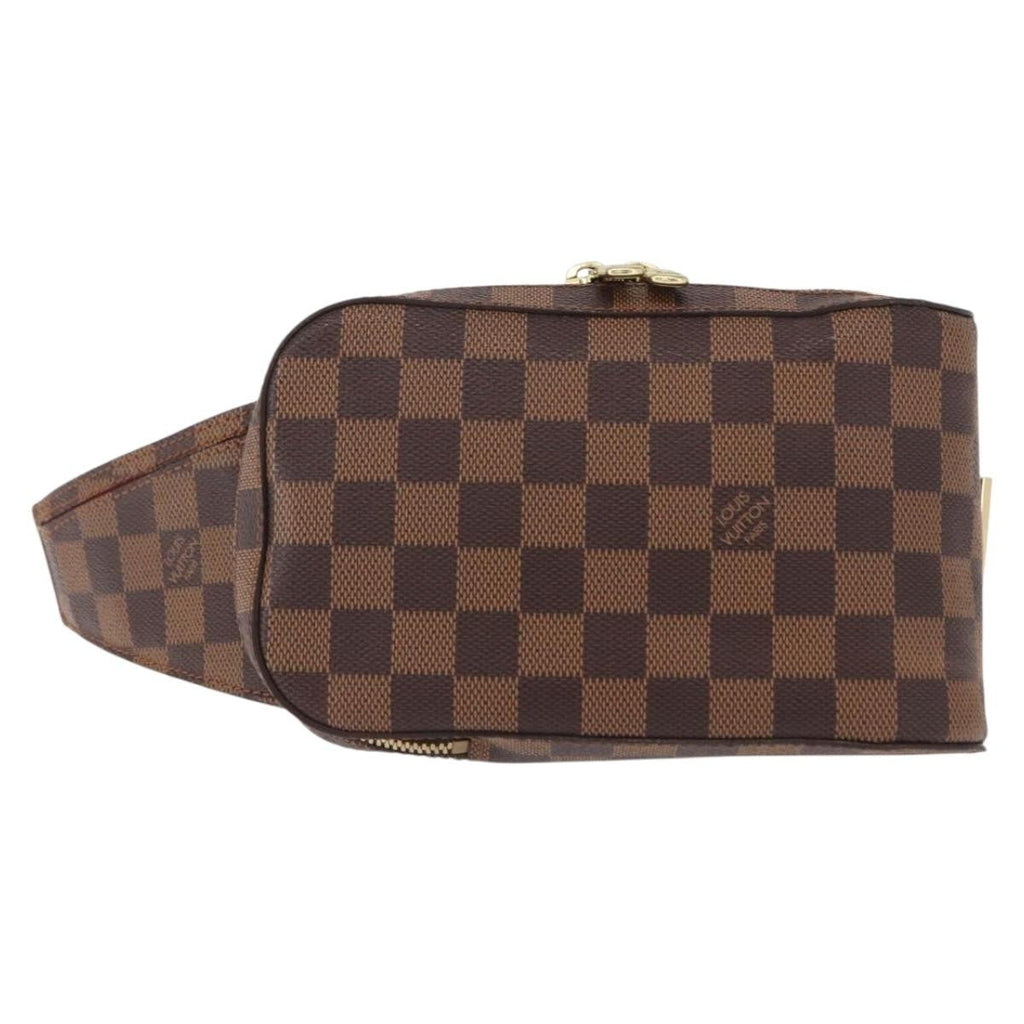 Louis Vuitton Geronimos Waist Bag Damier Brown Canvas Shoulder Bag