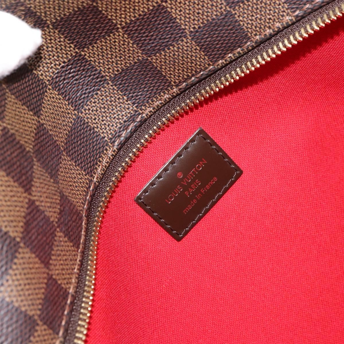 Louis Vuitton Bloomsbury Handbag Damier Brown Canvas Shoulder Bag