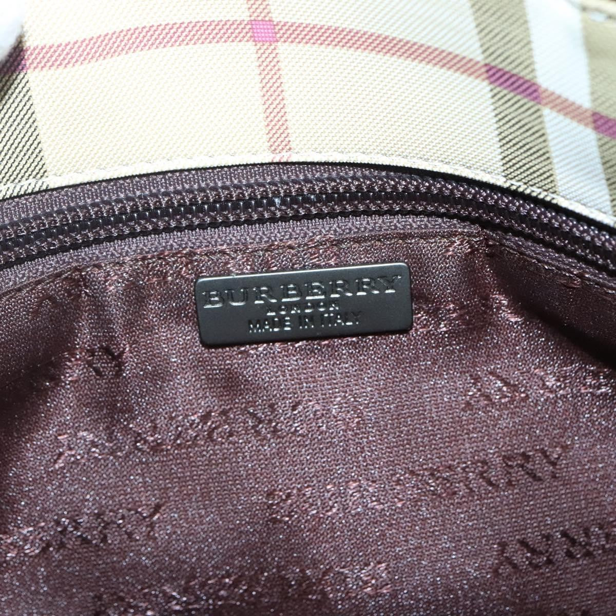Burberry Nova Check Handbag Nova Check Canvas Beige Canvas Handbag