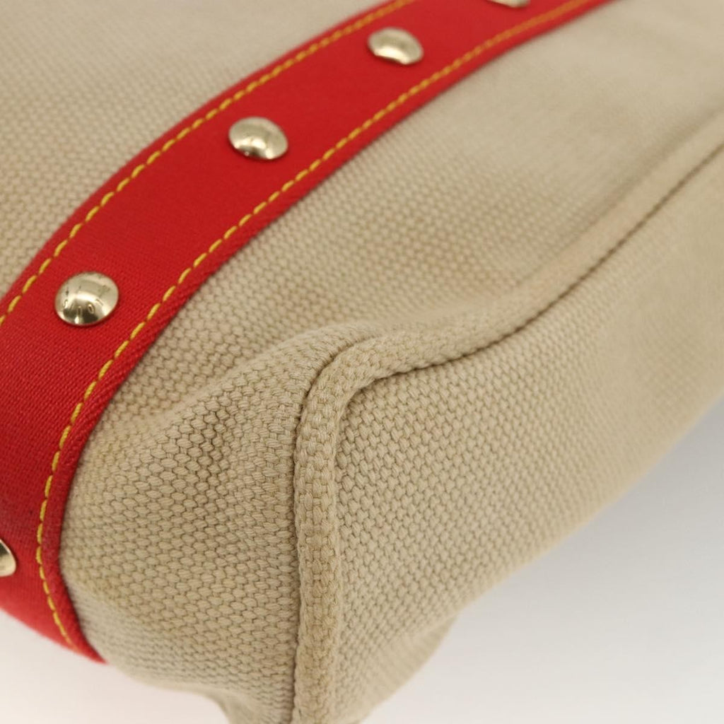 Louis Vuitton Antigua Tote Canvas Beige Canvas Tote Bag