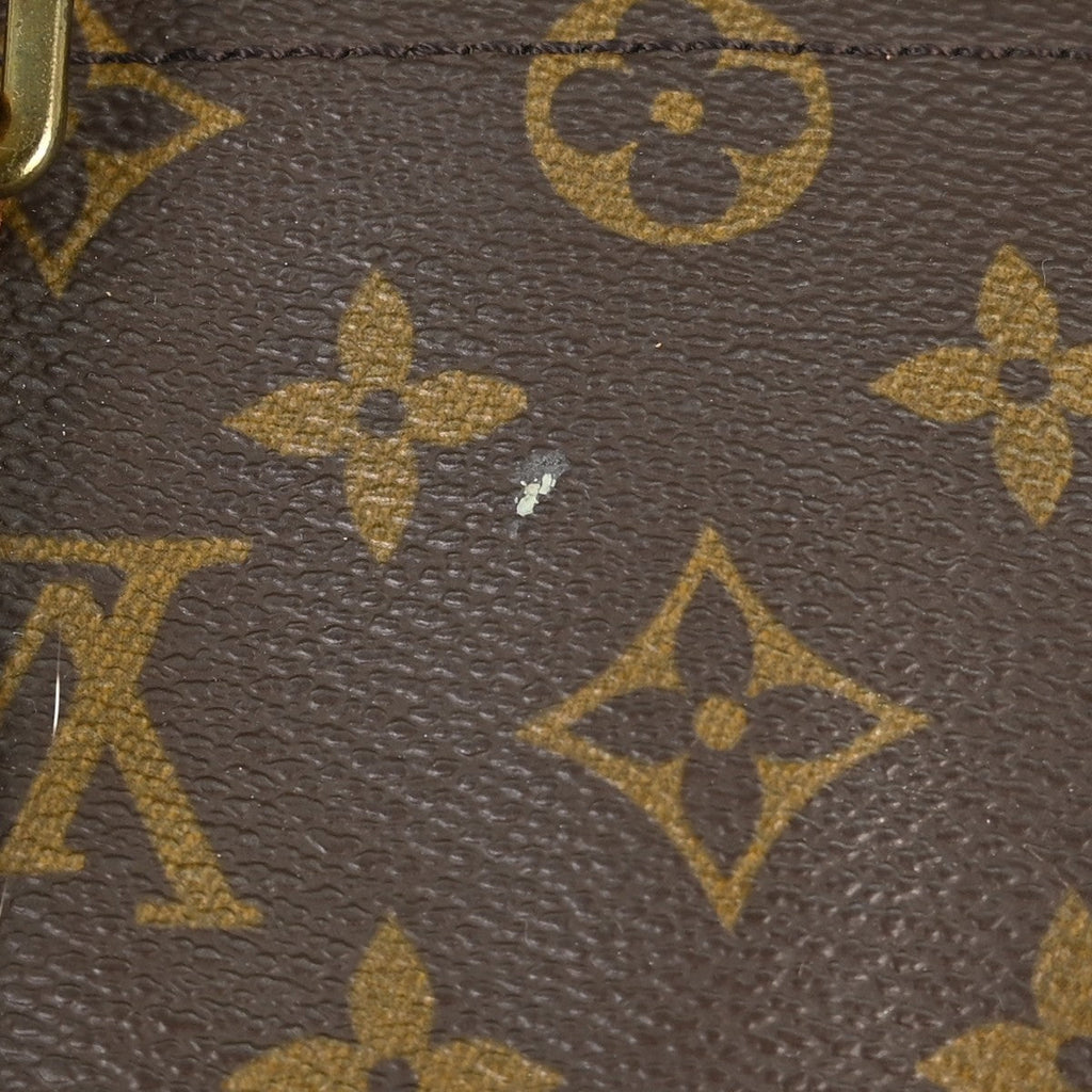 Louis Vuitton Keepall Bag Monogram Canvas Brown Canvas Travel Bag