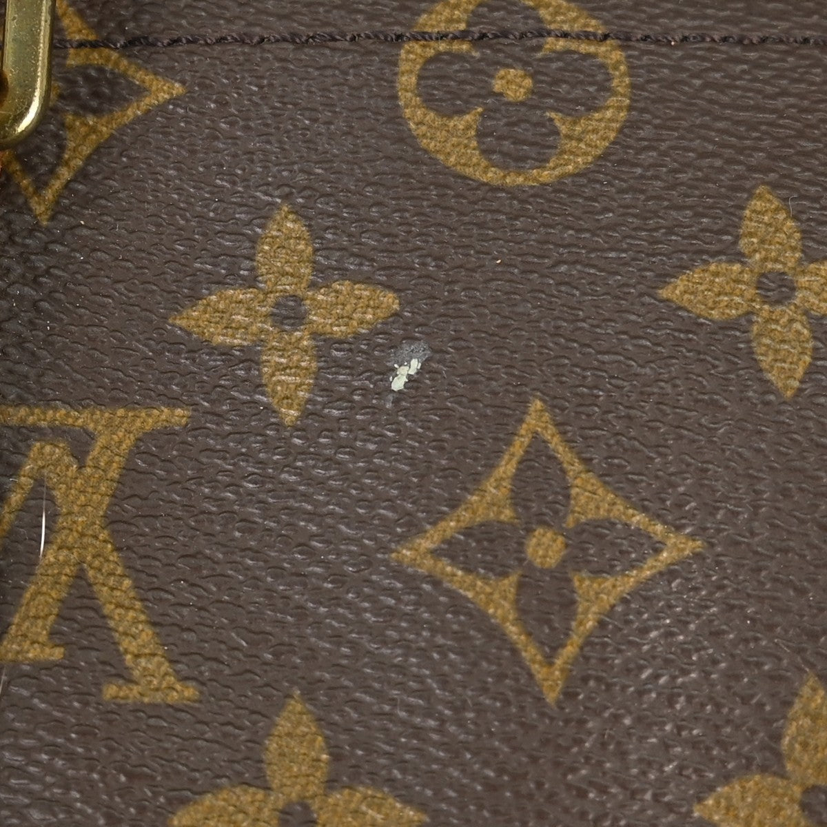 Louis Vuitton Keepall Bag Monogram Canvas Brown Canvas Travel Bag