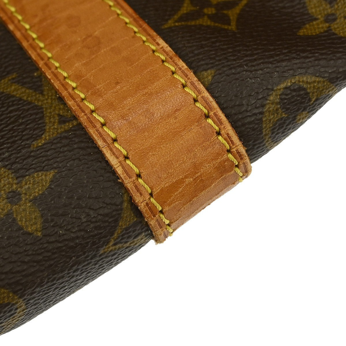 Louis Vuitton Keepall Bag Monogram Canvas Brown Canvas Travel Bag