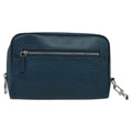Louis Vuitton Neo Hoche Clutch Epi Leather Blue Leather Clutche & Pouche Bag