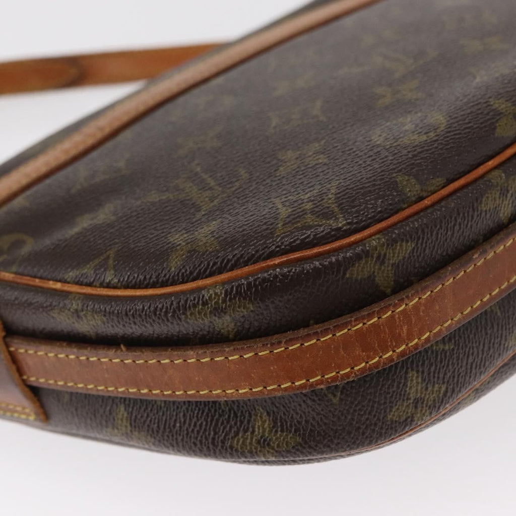 Louis Vuitton Jeune Fille Handbag Monogram Canvas Brown Canvas Shoulder Bag