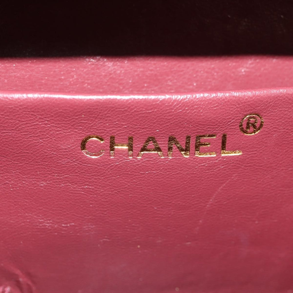Chanel Matelasse Chain Shoulder Bag Leather Red Leather Shoulder Bag Bag