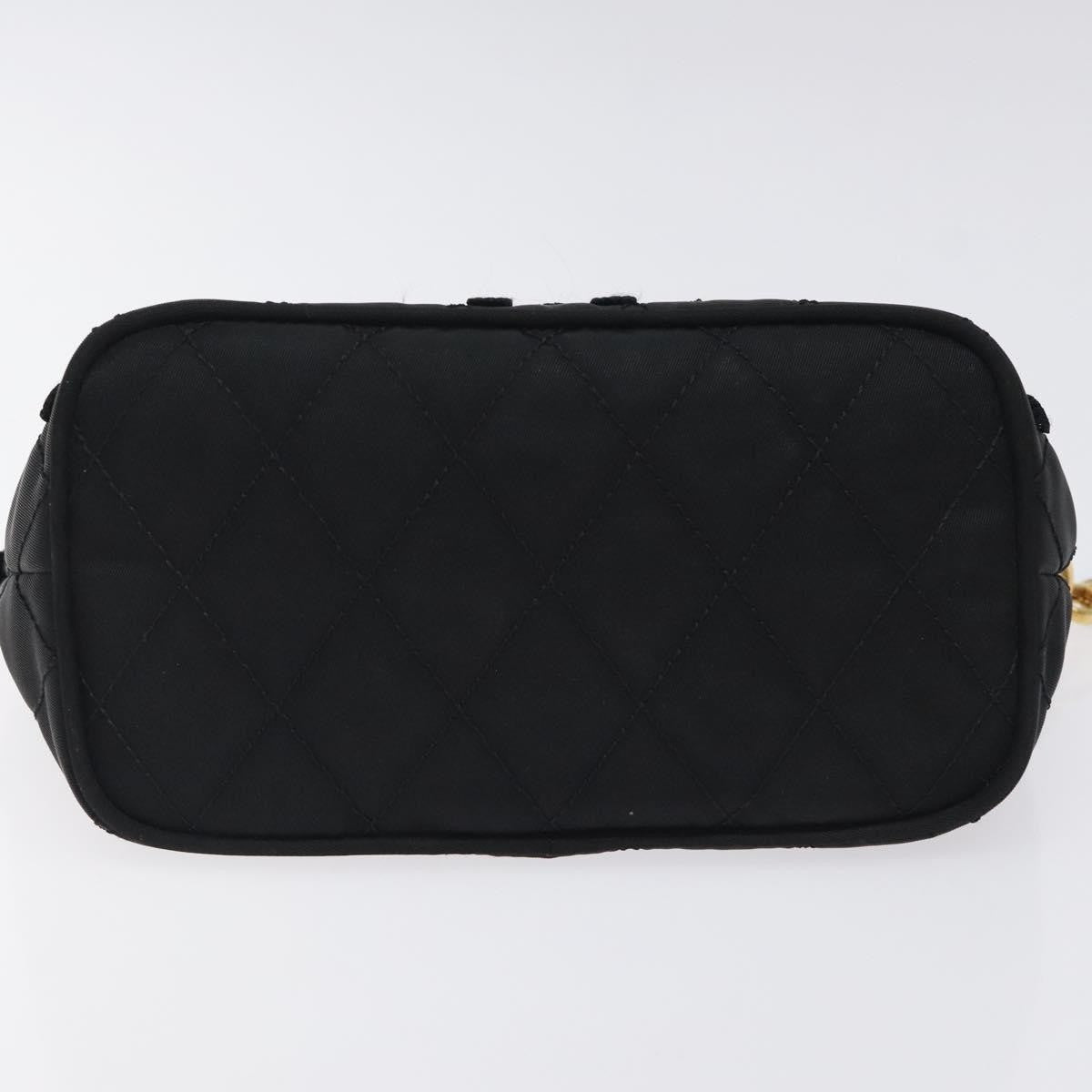 Prada Vintage Pouch Tessuto Gold Nylon Clutche & Pouche Bag