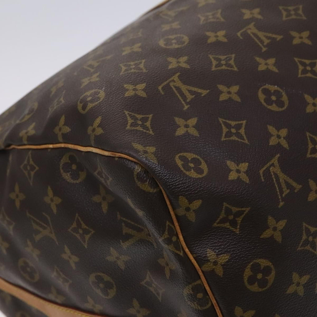 Louis Vuitton Keepall Bandouliere Bag Monogram Canvas Brown Canvas Travel Bag