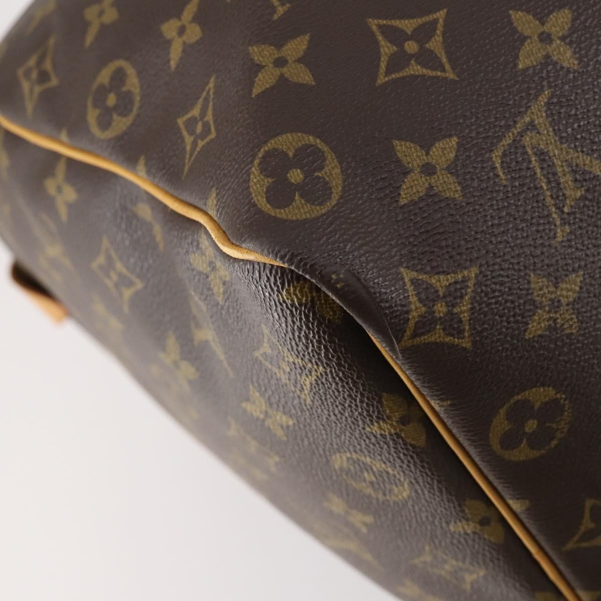 Louis Vuitton Keepall Bag Monogram Canvas Brown Canvas Travel Bag