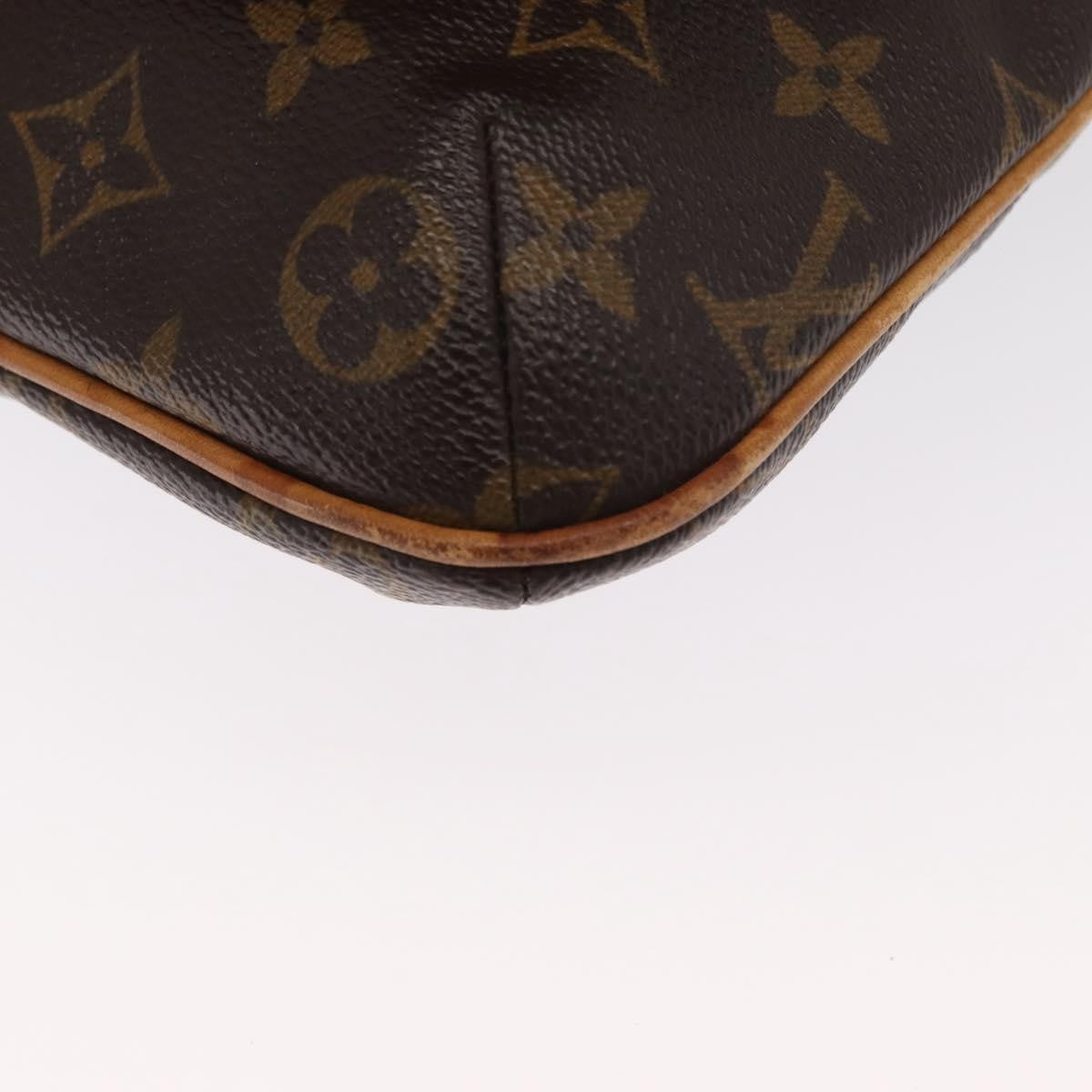 Louis Vuitton Musette Salsa Handbag Monogram Canvas Brown Canvas Shoulder Bag
