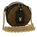 Louis Vuitton Boite Chapeau Souple Bag Reverse Monogram Giant Brown Canvas Bag