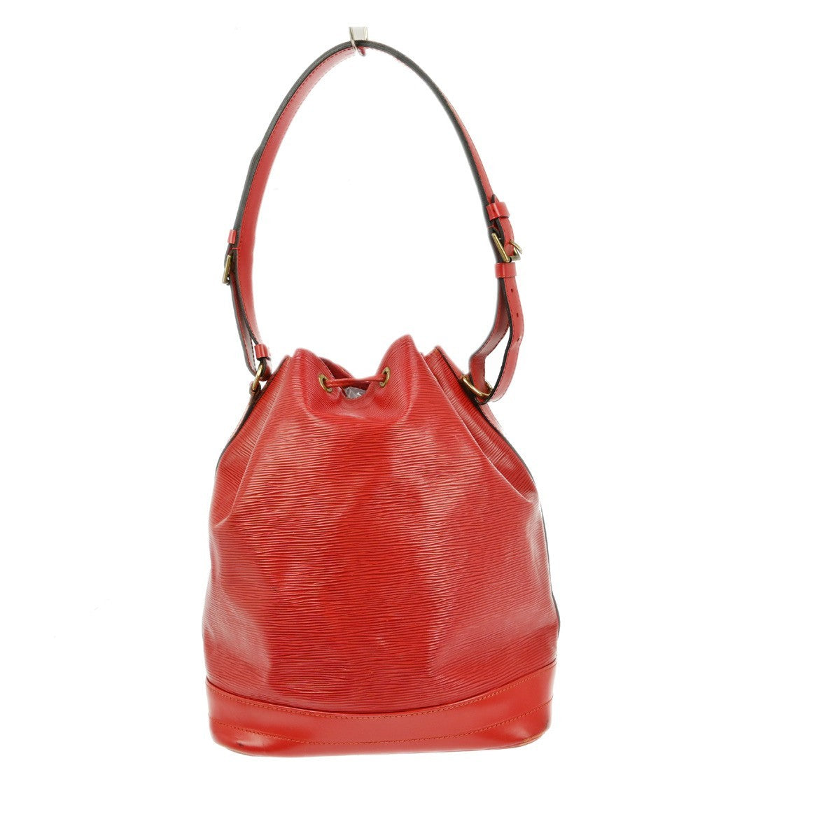 Louis Vuitton Noe Handbag Epi Leather Red Leather Shoulder Bag