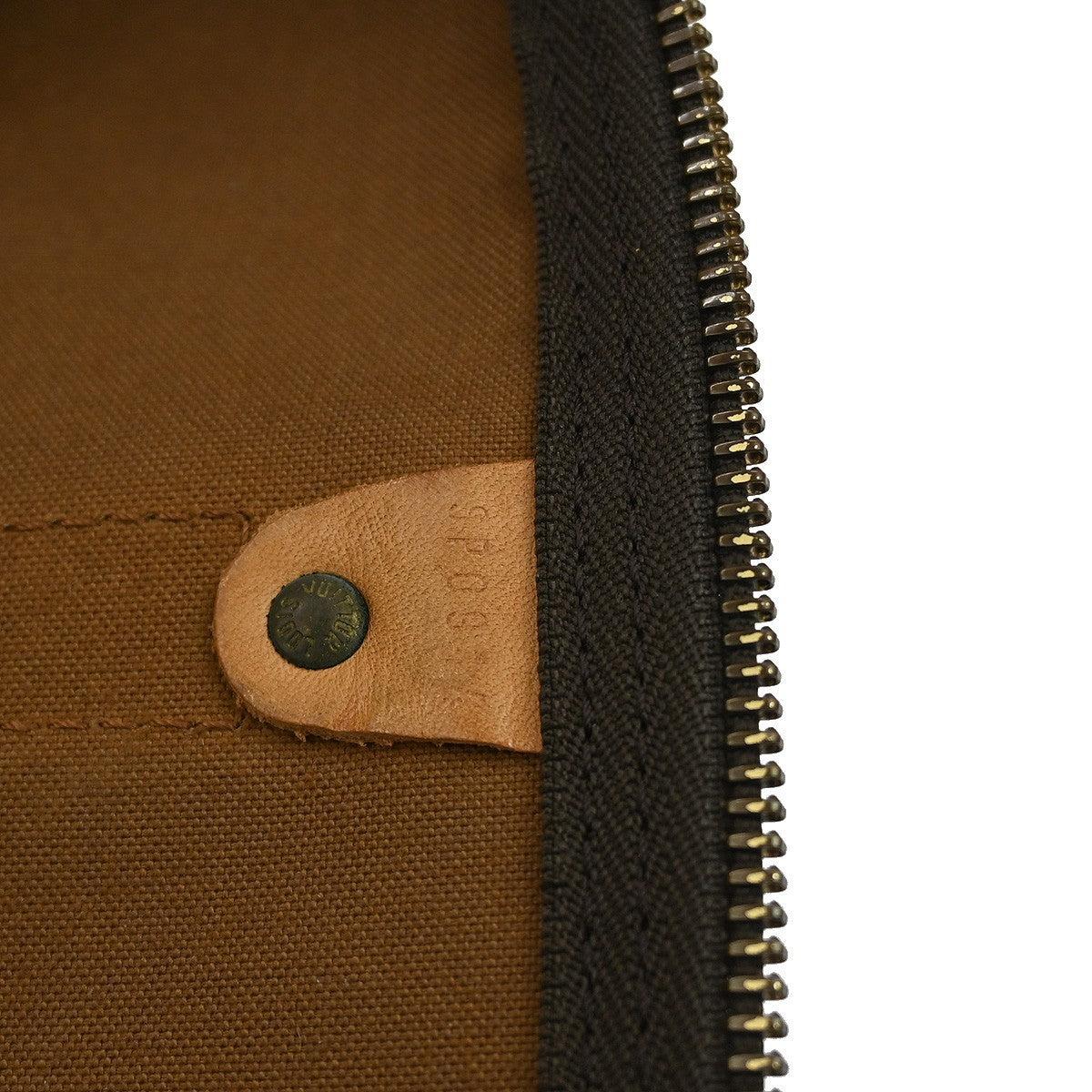 Louis Vuitton Keepall Bag Monogram Canvas Brown Canvas Travel Bag