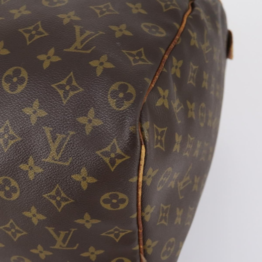 Louis Vuitton Keepall Bag Monogram Canvas Brown Canvas Travel Bag