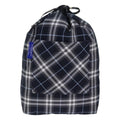 Burberry Nova Check Blue Label Nylon Black Nylon Clutche & Pouche Bag