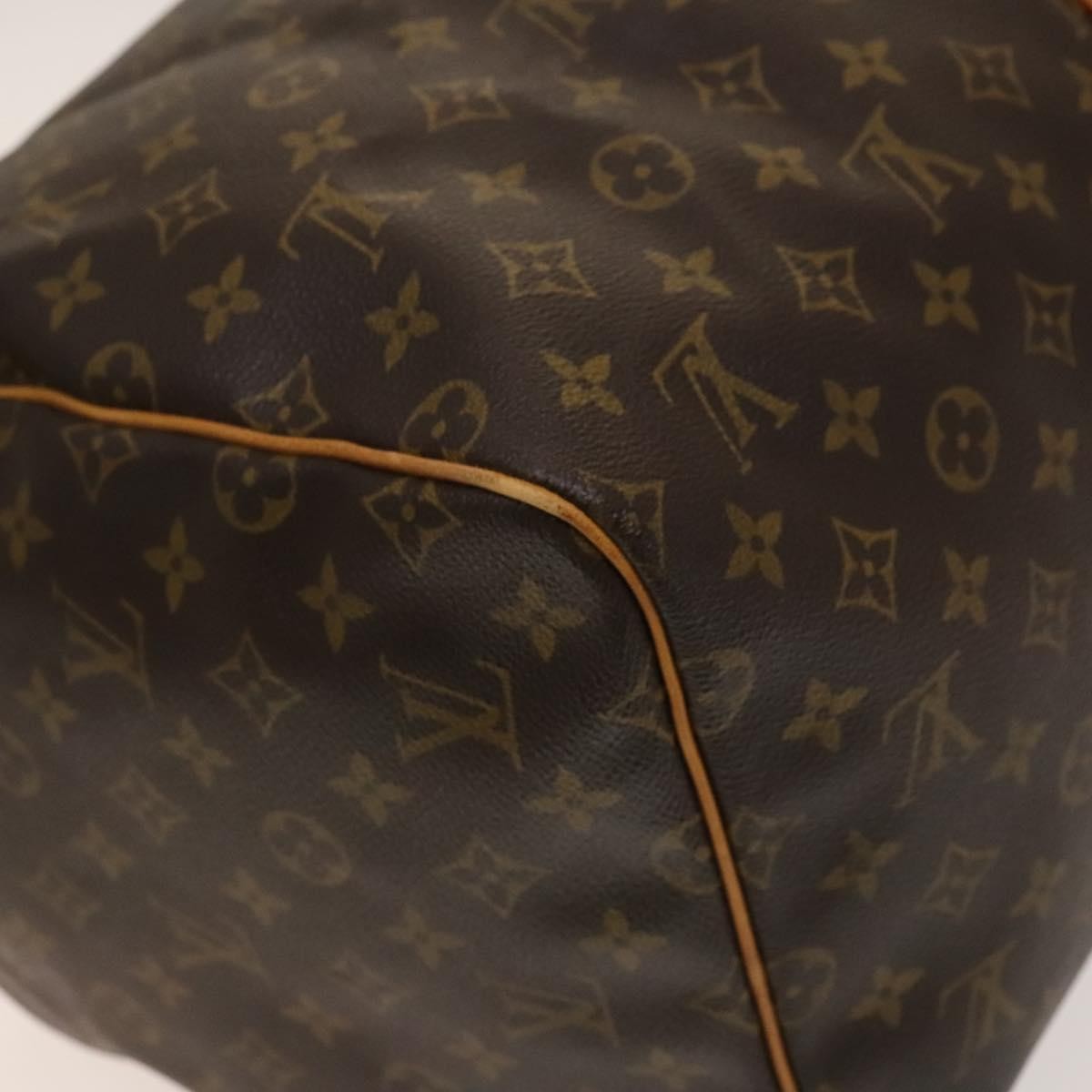 Louis Vuitton Keepall Bag Monogram Canvas Brown Canvas Travel Bag