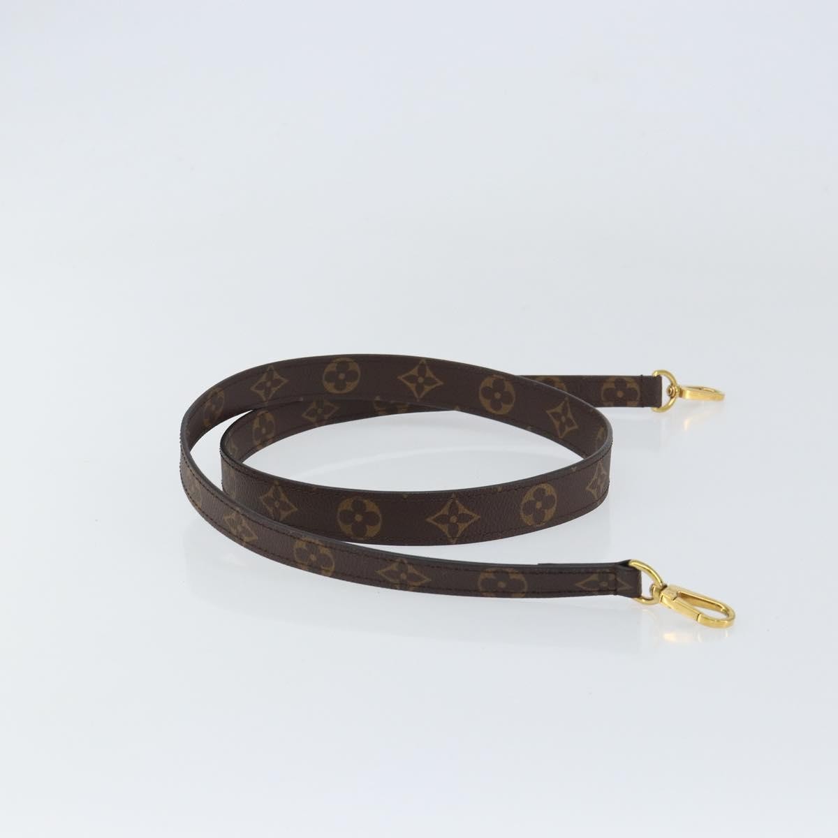 Louis Vuitton Montaigne Shoulder Strap Monogram Canvas Brown Canvas Straps Accessory