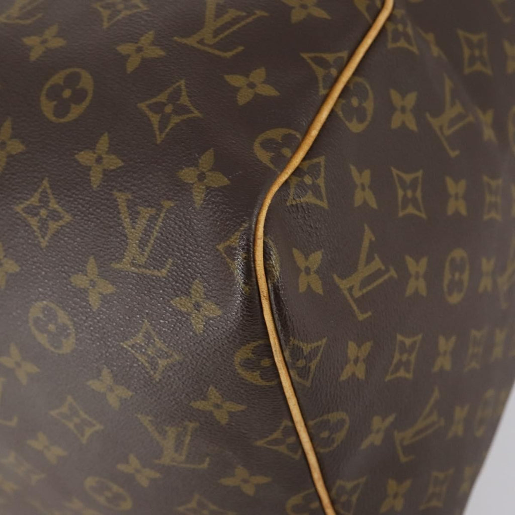 Louis Vuitton Keepall Bag Monogram Canvas Brown Canvas Travel Bag