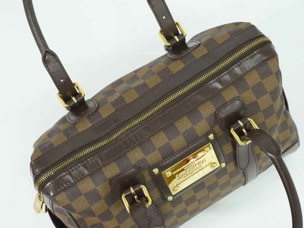 Louis Vuitton Berkeley Handbag Damier Brown Canvas Handbag