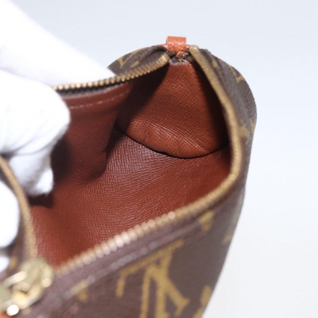 Louis Vuitton Papillon Pochette Monogram Canvas Brown Canvas Clutche & Pouche Bag