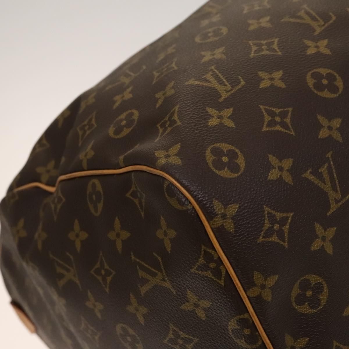 Louis Vuitton Keepall Bag Monogram Canvas Brown Canvas Bag