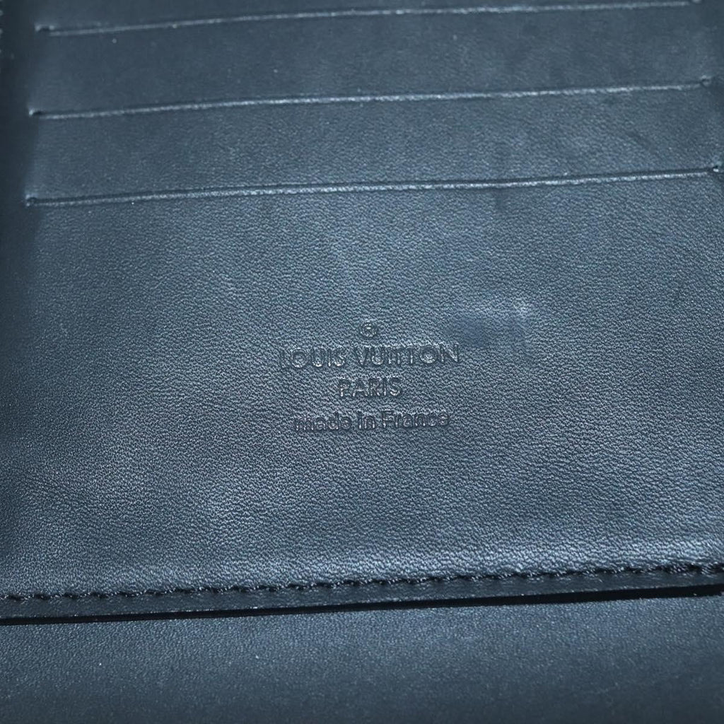 Louis Vuitton Organiser Atholl Leather Black Leather Bag
