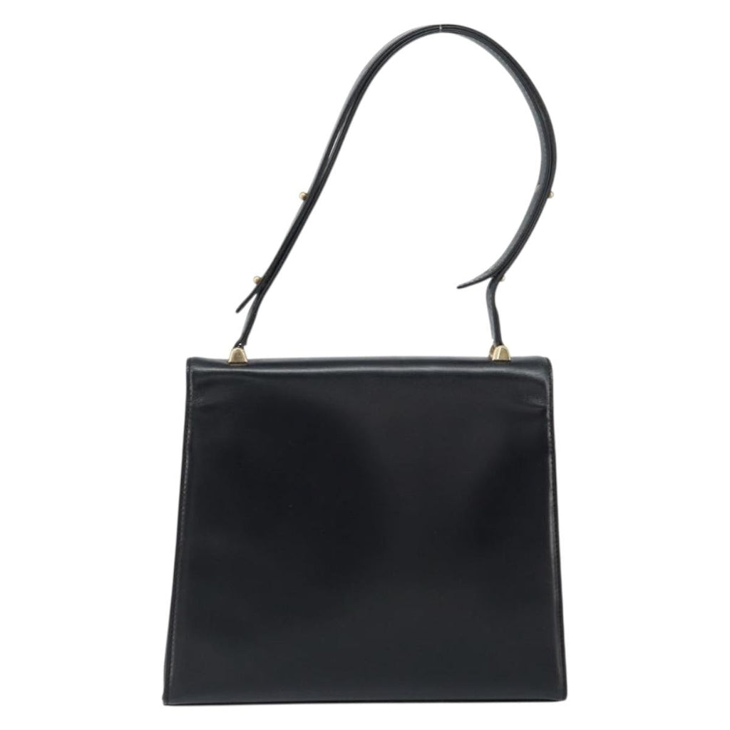 Louis Vuitton Opera Line Spartan Bag Leather Black Leather Handbag