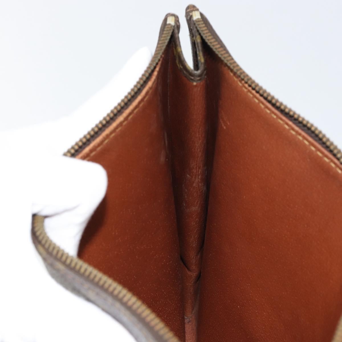 Louis Vuitton Poche Documents Monogram Canvas Brown Canvas Clutche & Pouche Bag