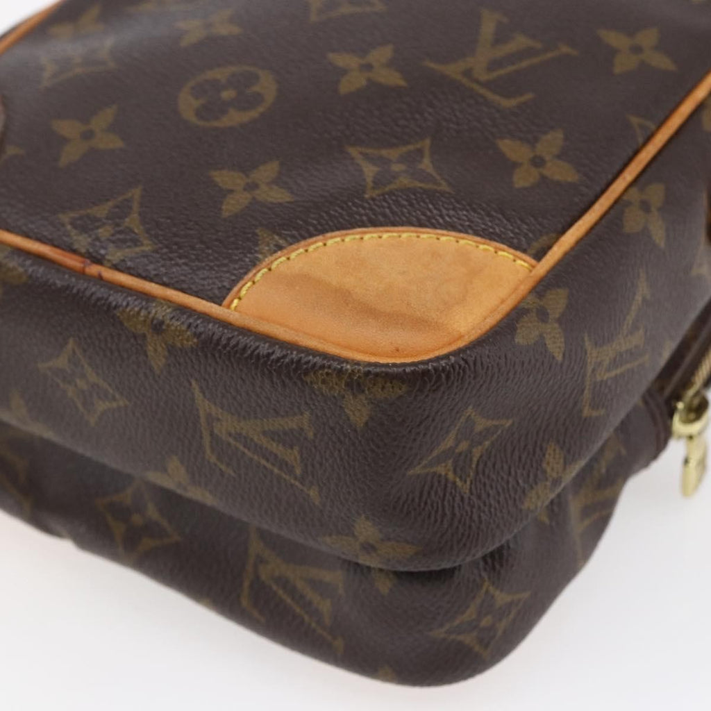 Louis Vuitton Amazone Bag Monogram Canvas Brown Canvas Shoulder Bag
