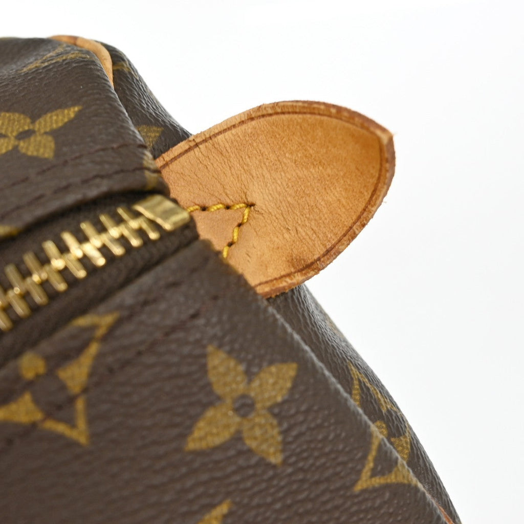 Louis Vuitton Keepall Bag Monogram Canvas Brown Canvas Travel Bag