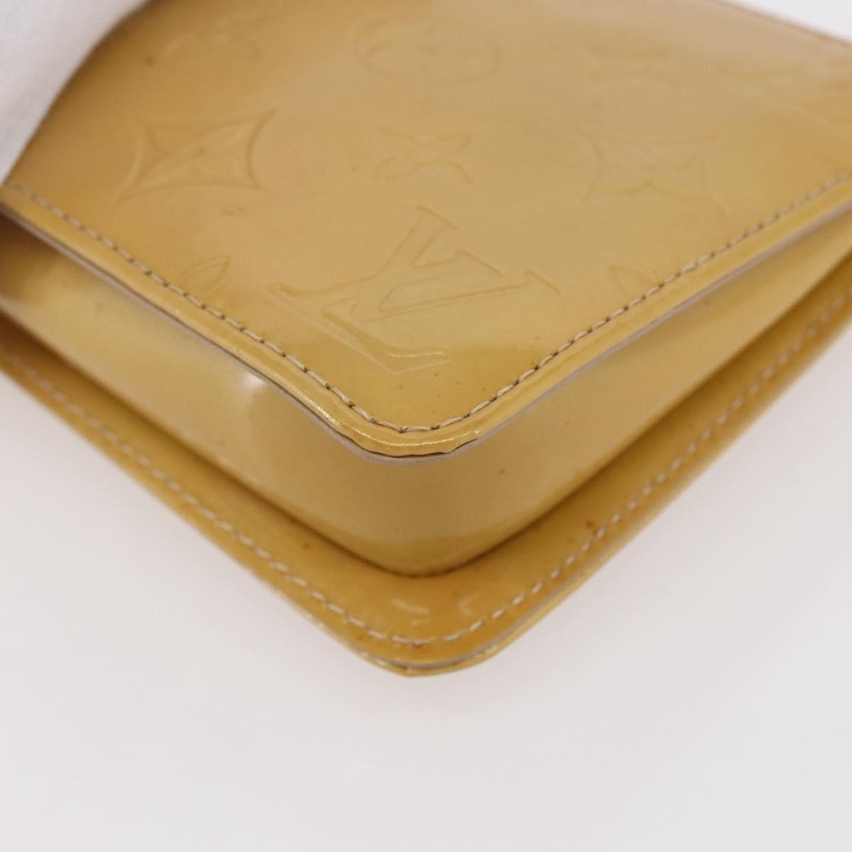 Louis Vuitton Lexington Pochette Monogram Vernis Beige Patent_Leather Clutche & Pouche Bag