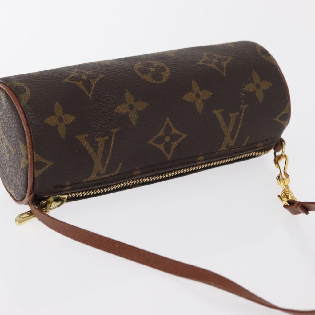 Louis Vuitton Papillon Pochette Monogram Canvas Brown Canvas Clutche & Pouche Bag