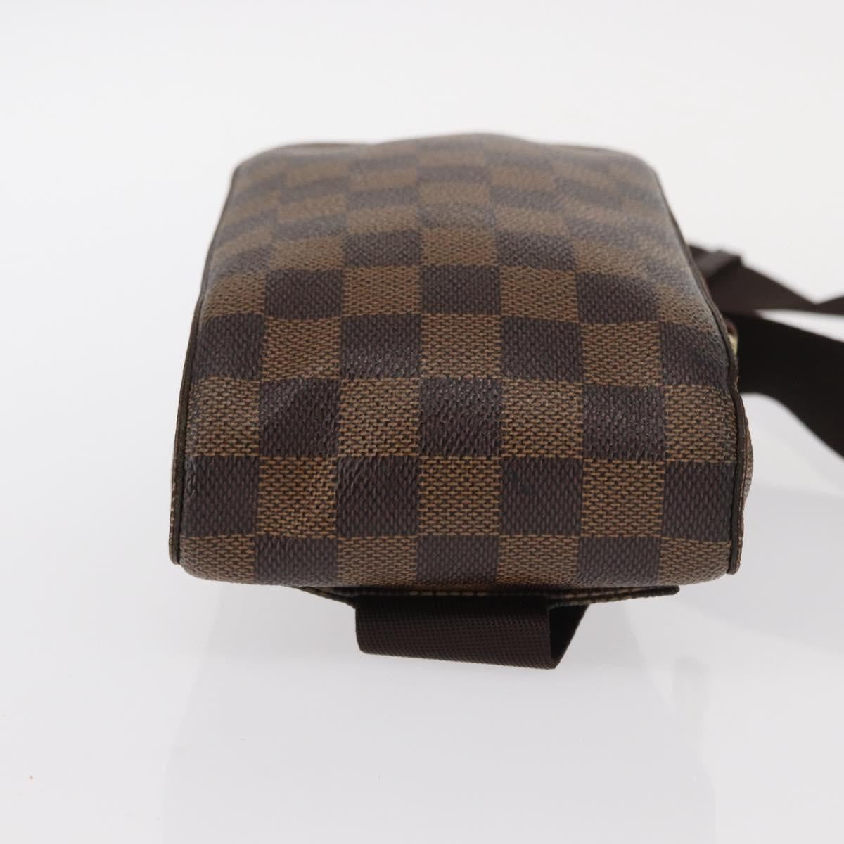 Louis Vuitton Geronimos Waist Bag Damier Brown Canvas Shoulder Bag