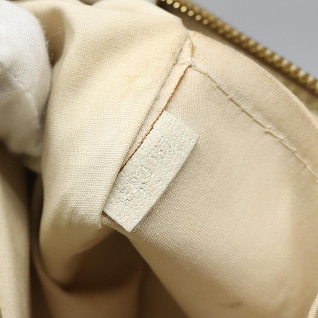 Louis Vuitton Marina Handbag Mini Lin Croisette Beige Canvas Bag