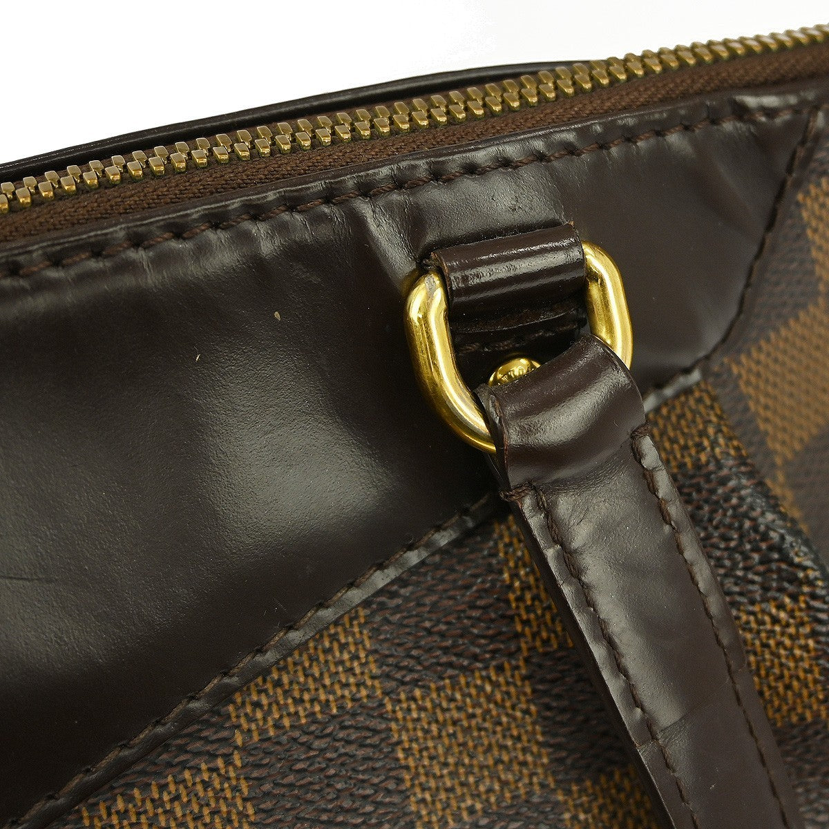 Louis Vuitton Westminster Handbag Damier Brown Canvas Shoulder Bag