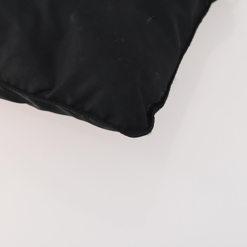 Prada Flat Messenger Bag Tessuto Black Nylon Shoulder Bag Bag