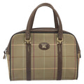 Burberry Nova Handbag Canvas Beige Canvas Handbag