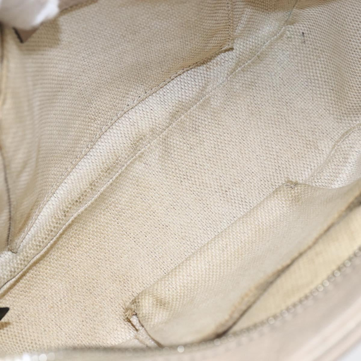 Gucci Soho Disco Crossbody Bag Leather Beige Leather Shoulder Bag Bag (Pre-Owned)