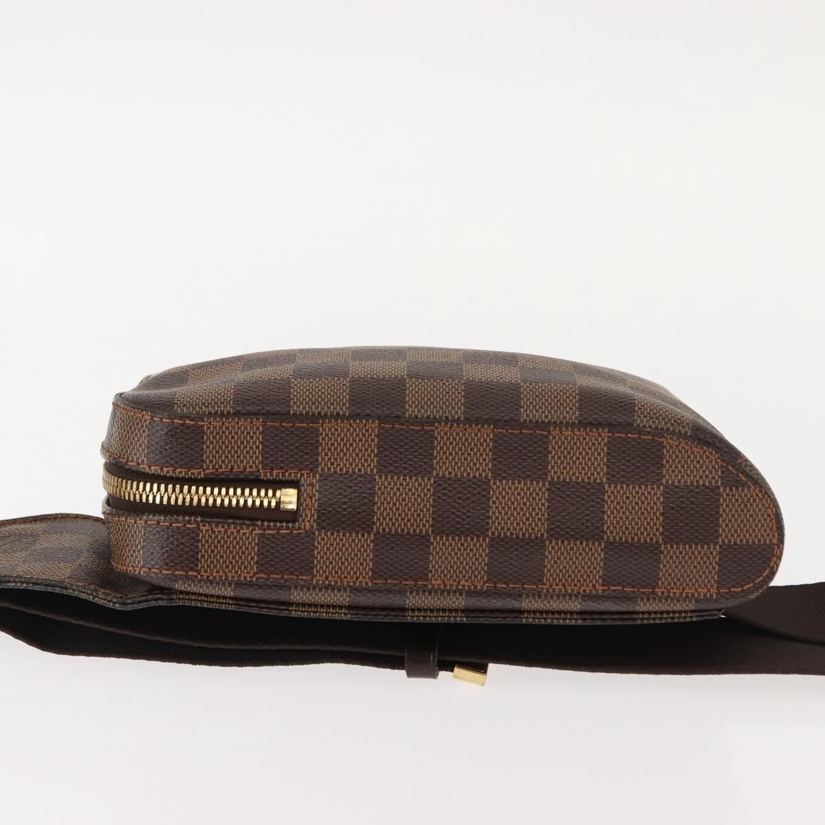 Louis Vuitton Geronimos Waist Bag Damier Brown Canvas Shoulder Bag