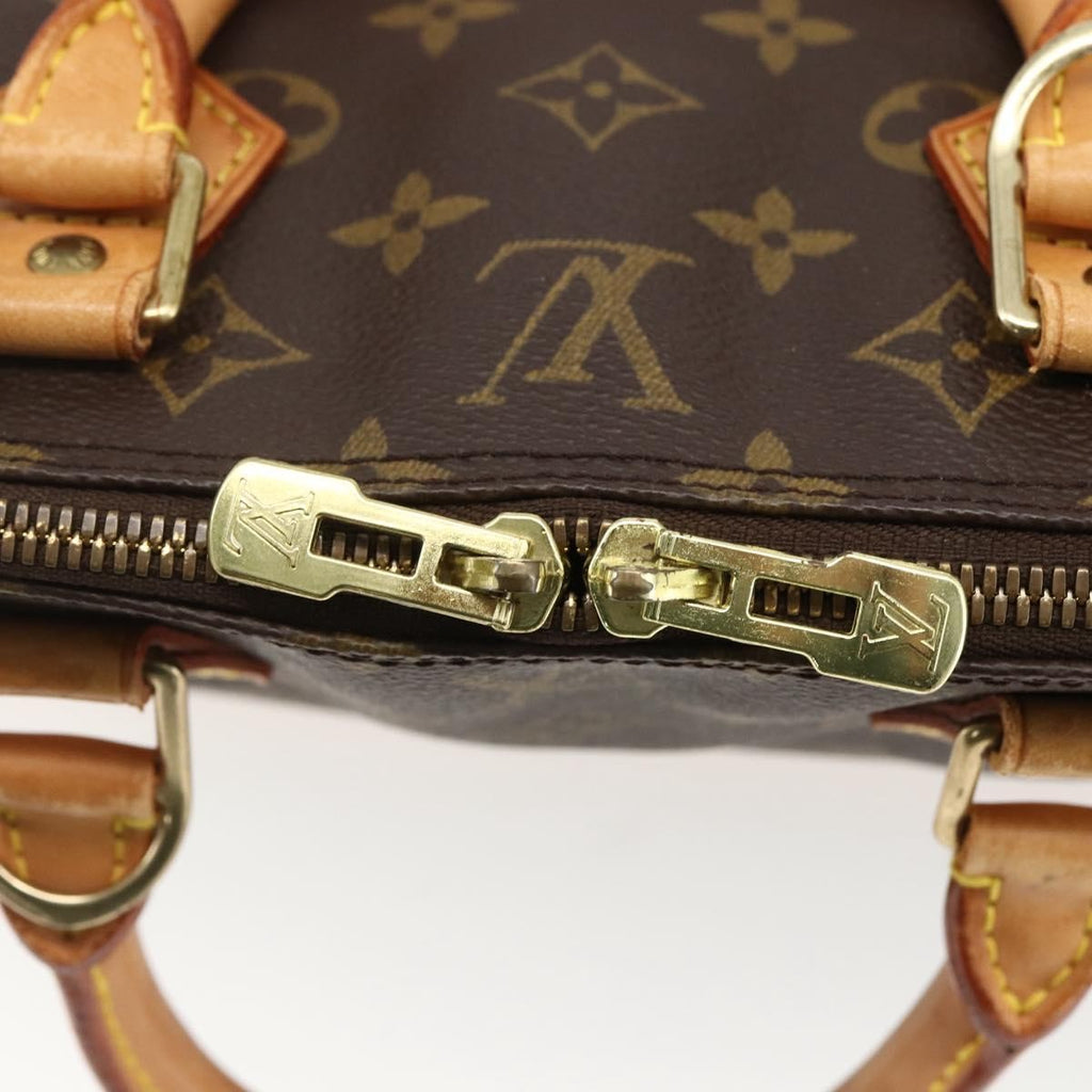 Louis Vuitton Alma Handbag Monogram Canvas Brown Canvas Handbag