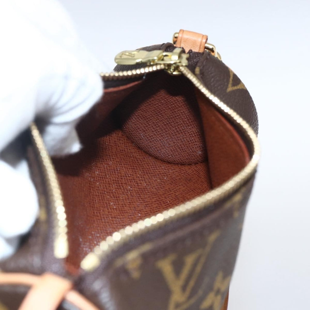 Louis Vuitton Papillon Pochette Monogram Canvas Brown Canvas Clutche & Pouche Bag