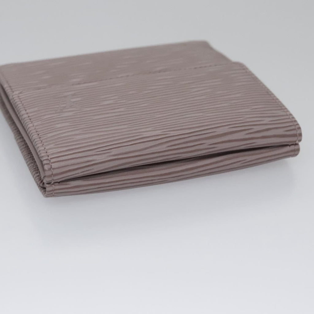 Louis Vuitton Elise Wallet Epi Leather Purple Leather Wallets Accessory