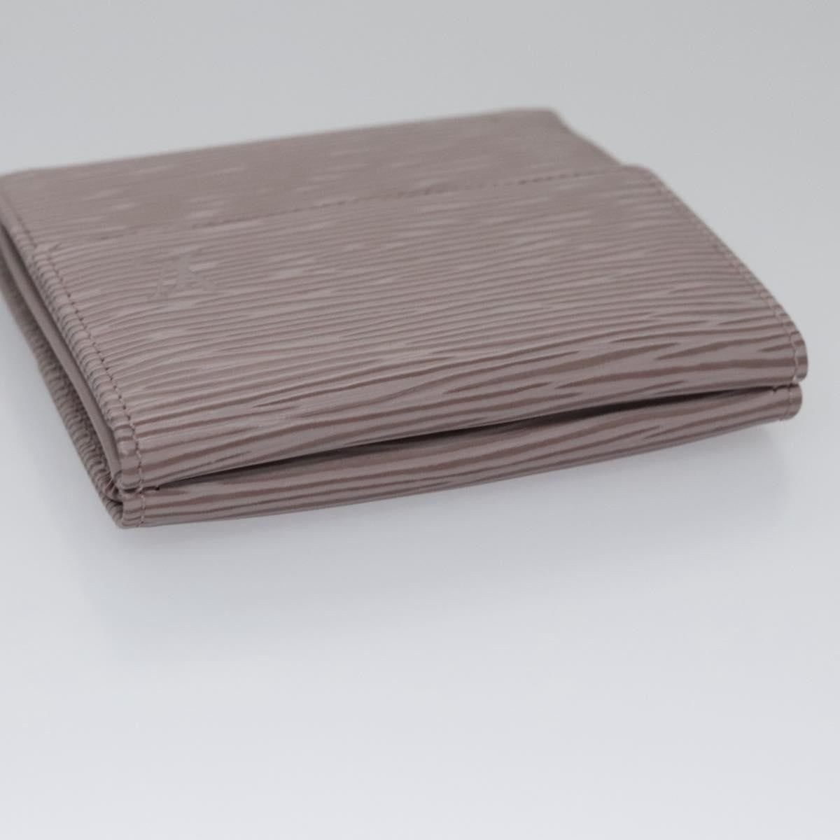 Louis Vuitton Elise Wallet Epi Leather Purple Leather Wallets Accessory