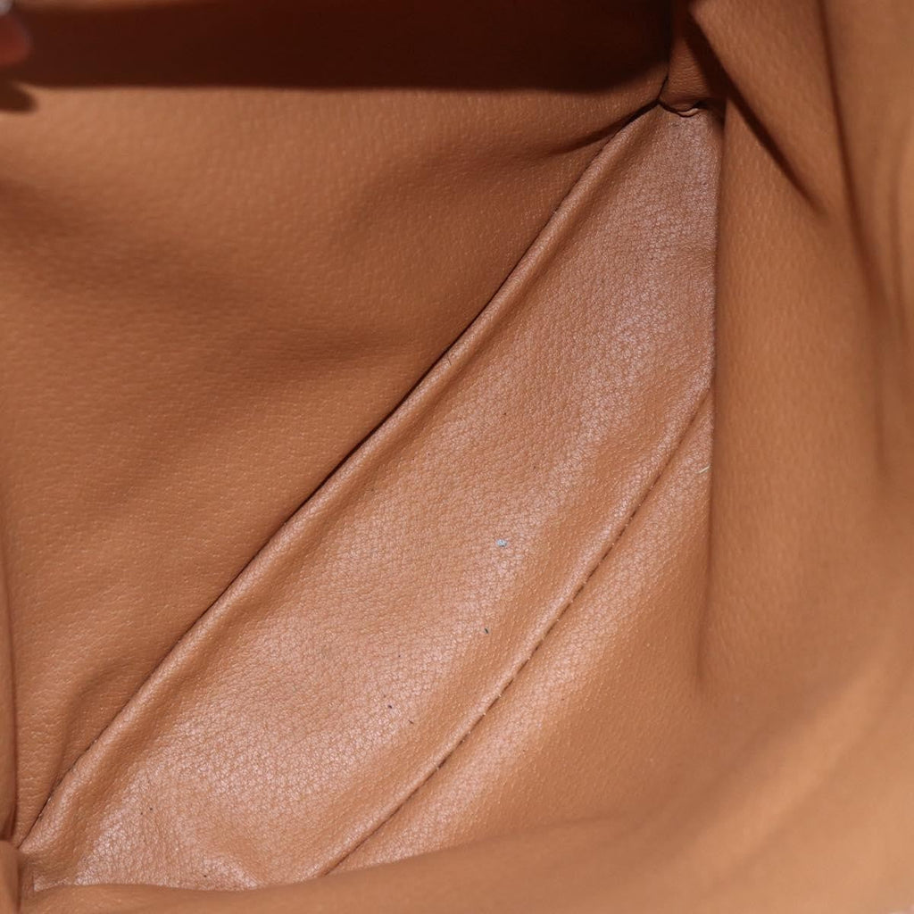 Celine Vintage Macadam Tote Bag Canvas Brown Canvas Tote Bag Bag