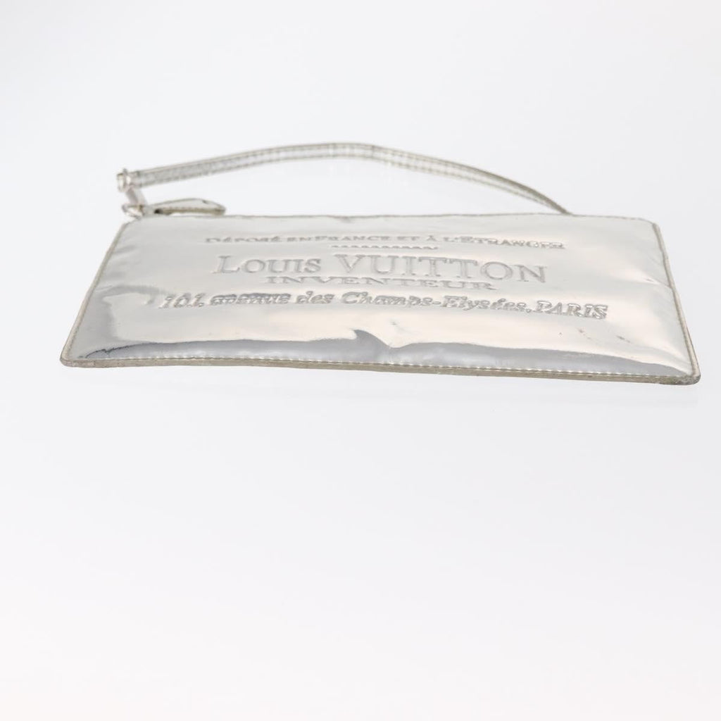 Louis Vuitton Pochette Clutch Monogram Miroir Pvc Silver Pvc Clutche & Pouche Bag