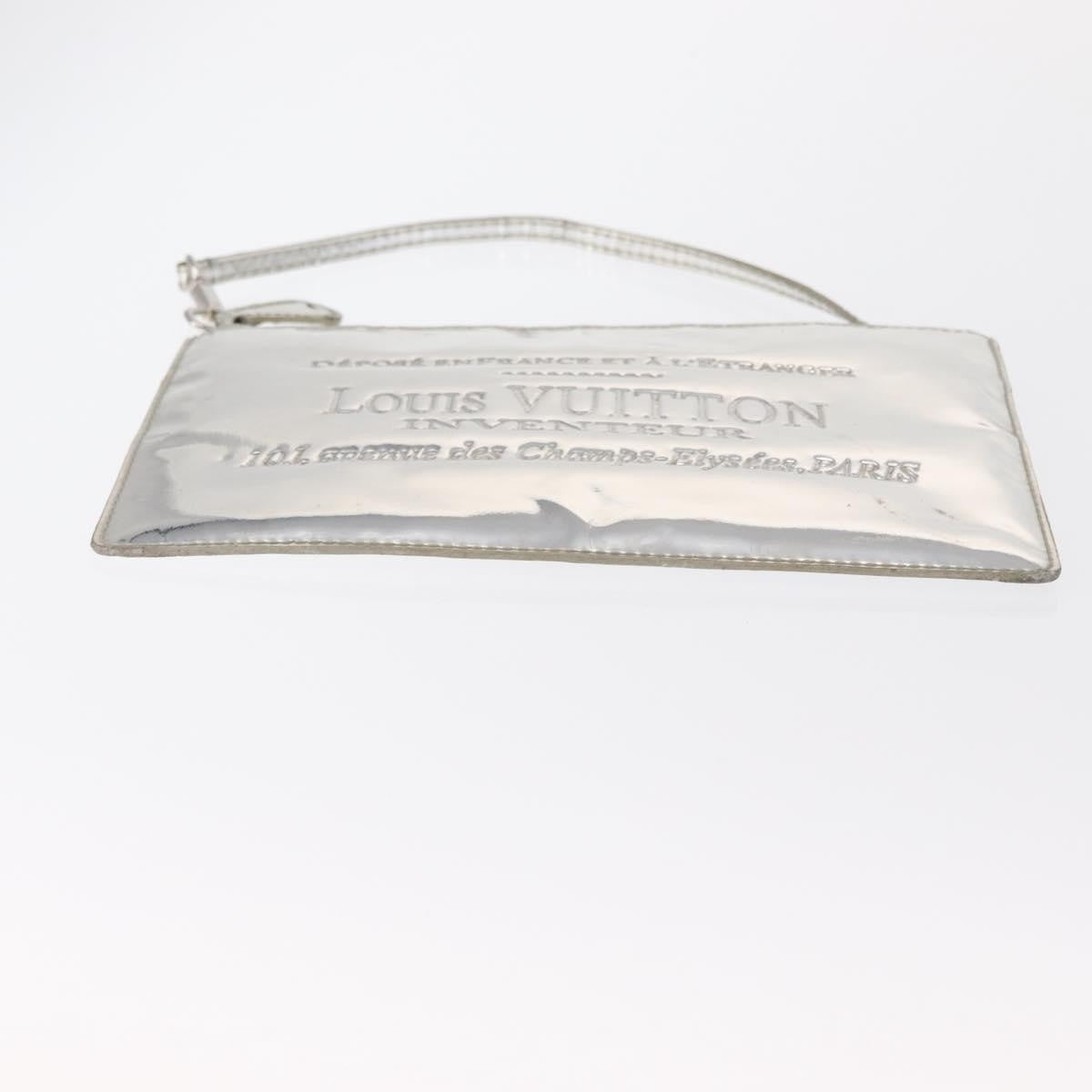 Louis Vuitton Pochette Clutch Monogram Miroir Pvc Silver Pvc Clutche & Pouche Bag