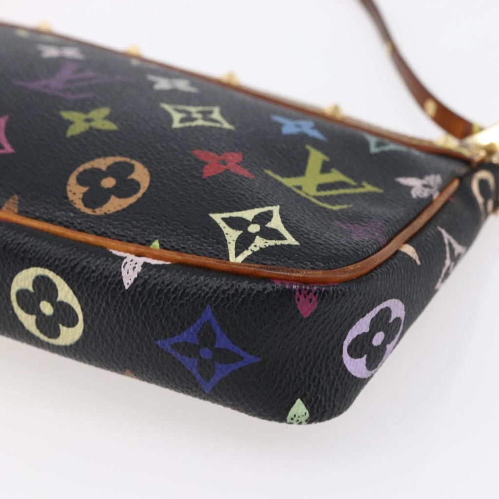 Louis Vuitton Pochette Accessoires Monogram Multicolor Multicolour Canvas Clutche & Pouche Bag